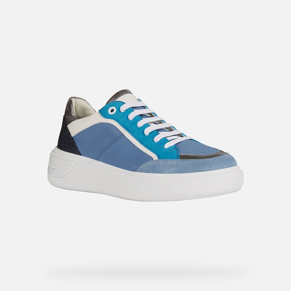 Basket Geox Ottaya - Bleu - Femme 783591-KNP